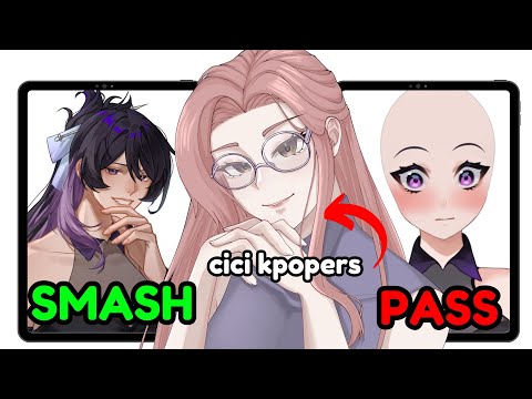 CICI KPOPERS SMASH OR PASS VTUBER | 8K SUBS SPECIAL