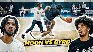 #1 Streetballer Faces D1 SCORING LEGEND In 1v1 For The AGES | Moon vs Byrd | Ep 6