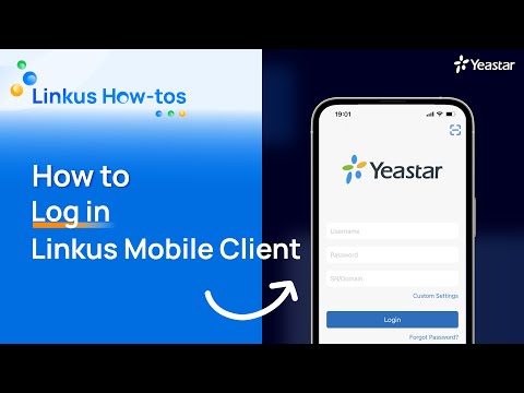 Play with Linkus: How to Log in Linkus Mobile Client (2023)