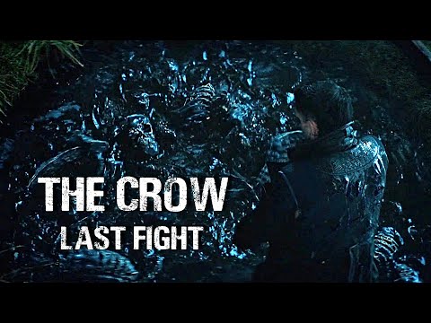 The Crow 2024 Final Fight | Bill Skarsgård in the crow