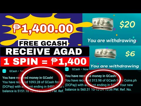 FREE GCASH ₱1,400 LIVE PAYOUT! 1 SPIN LANG CASHOUT NA SA GCASH | LEGIT EARNING APP GCASH