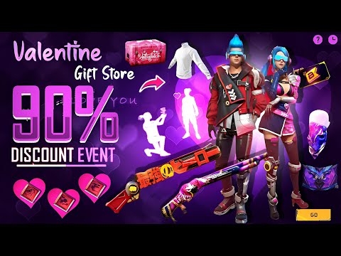 Free Fire Gift Store Discount 100% Confirm ✅🥳 | Fire New Event | Ff New Event | Ff new event today