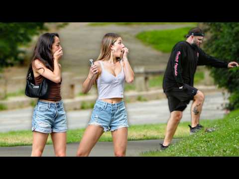 Funny WET FART Prank in NYC!! Full Steam Ahead!!