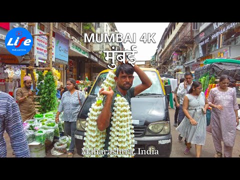 Exploring the Vibrant Sights and Sounds of Lohar Chawl Market in Mumbai | India Walking Tour 4K HDR