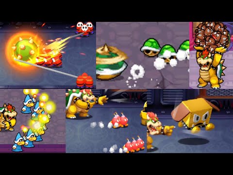 【マリオアンドルイージRPG3!!!】ボコスカアタック集（オリジナル＆DX）/ Mario & Luigi: Bowser's Inside Story Bowser Special Attacks