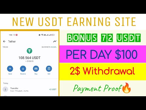 Earn $2 USDT a day | Part time job | Best earn money USDT website | Usdt Mall Income Site