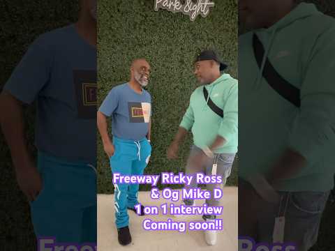 ⁠@FreewayRickyRoss1 & ​⁠@MikeDofsuc #1on1wMikeD interview this SUNDAY!!