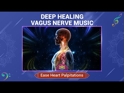 Deep Healing Vagus Nerve Music: Overcome Insomnia, Ease Heart Palpitations & Reduce Trauma Stress