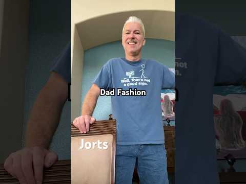 Dad Fashion #funny #dad #fashion #clothing #comedy #youtuber #dadjokes #jeanshorts #jeans #parenting