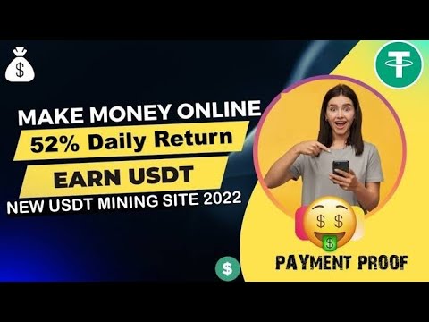 Make money online | Earn usdt | new usdt mining Site 2023 | Crypto girl