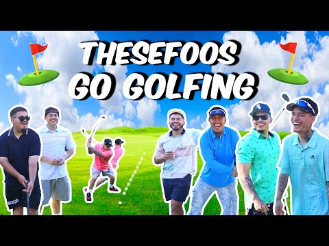 FOOS GO GOLFING !!