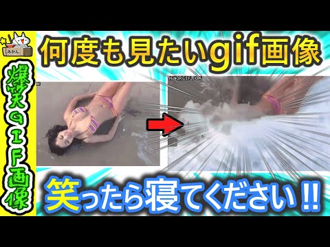 【笑ったら寝ろ】マジ爆笑‼おもしろGIF動画 2ch