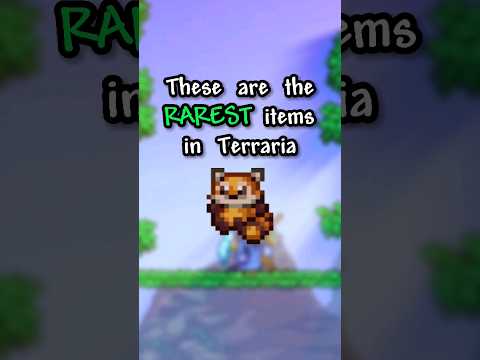 The RAREST Items in Terraria