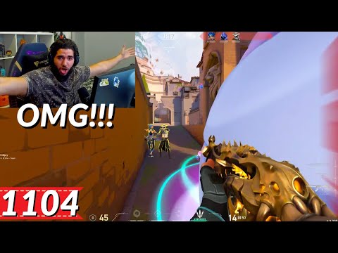 Old ScreaM Is BACK!!! Insane All HS Ace | Most Watched VALORANT Clips Today V1104