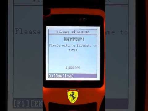 Ferrari Odometer Scandal! #clocking #cheating #tester