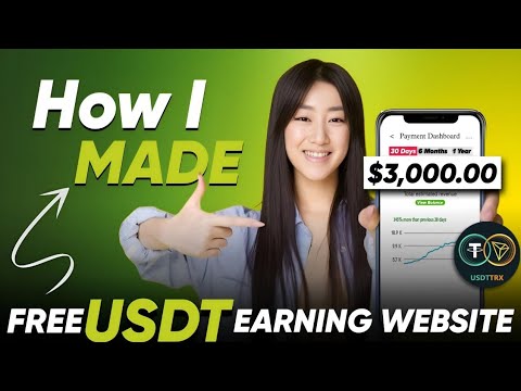 New Usdt Mining website Today 🎉 Best Secret Platform daily income USDT VIP-2 🎉 New Usdt investment