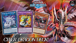 CYBER DRAGON INFINITY DECK! - NEW SUPPORT - [ Yu-Gi-Oh! Duel Links]