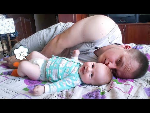 Funny Baby and Daddy Hilarious Moments - Cute Baby Video