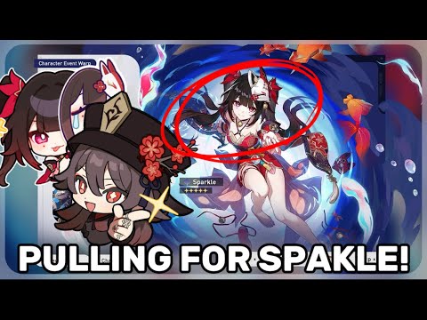 Pulling for sparkle! | talking with my voice | Honkai Starrail Pulling | Sparkle Pulls |