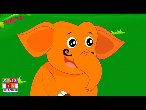 Ek Mota Hathi Jhoom Ke Chala, एक मोटा हाथी, Nursery Rhymes for Toddlers