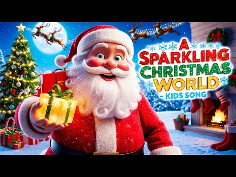 🎄 A Sparkling Christmas World | Kids Christmas Song 🎅 | Festive Fun & Holiday Cheer 🎶