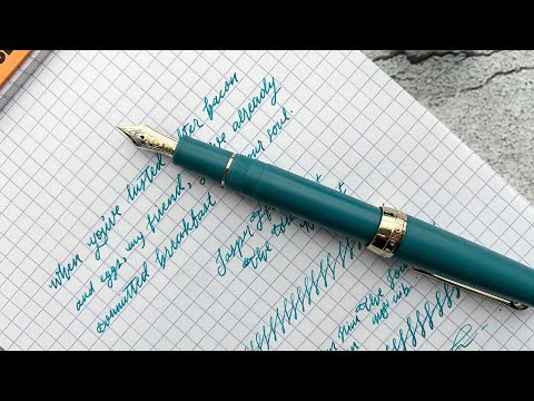 Unboxing: Sailor 1911 Pro Gear Slim Sound of Rain - Summer Rain Fountain Pen