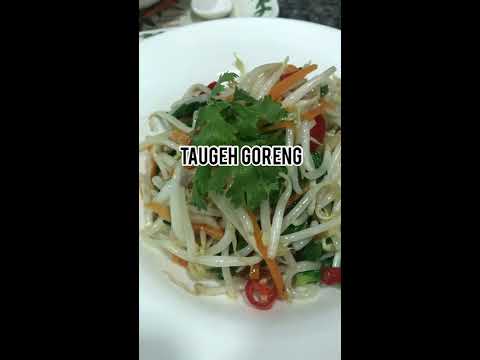 Sayur Taugeh Goreng ala #ASMR | Macam Mak Masak