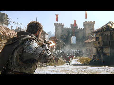 KINGMAKERS Gameplay Trailer 4K (New Medieval Time Travel War Game 2024)