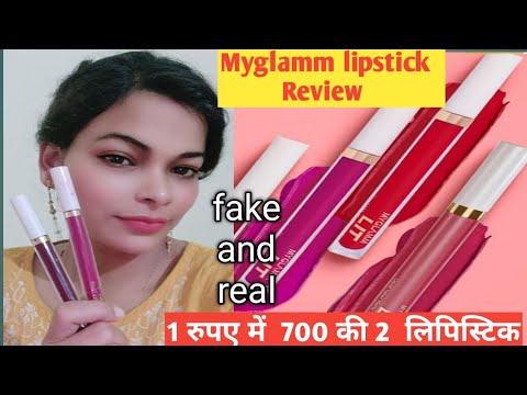 MYGLAMM LIT LIQUID MATTE LIPSTICK review | buy from one 1₹ deal | good or not 👎😡 #myglammlipstick