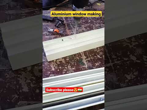 Aluminium Window Making||Window Banane Ka Tarika||