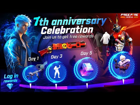 7th Anniversary Free Rewards 🥳🤯| Cobra Bundle Return | Free Fire New Event | Ff New Event