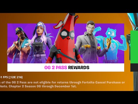 Fortnite OG Chapter 2 Battle Pass Overview