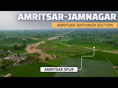 Amritsar-Jamnagar Economic Corridor : Amritsar-Bathinda section | August 2024 #detoxtraveller