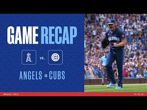 Game Highlights: Justin Steele Throws a Complete Game in a 5-1 Victory over the Angels! | 7/5/24