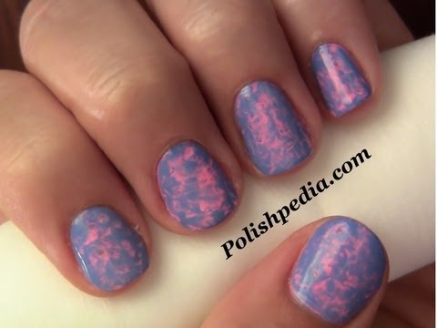 Saran Wrap Nail Art | Saran Wrap Nails Tutorial