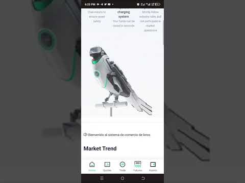 How to trade your bonus on Mparrot