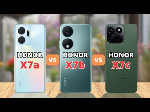 Honor X7a vs Honor X7b vs Honor X7c Comparison