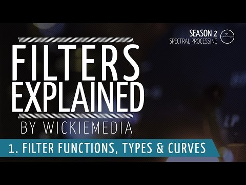 Filters Explained #1 -Functions, curves and types (HPF, LPF, BPF, BCF, NOTCH..)