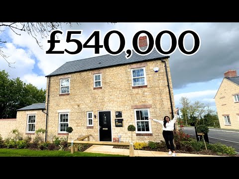 INSIDE a £540,000 BEAUTIFUL 3 Bed Detached NEW BUILD HOME | EVERGLADE | STABLE GARDENS, FRITWELL, UK