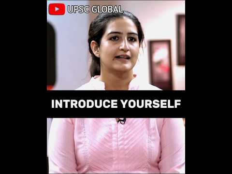 Ishita Rathi ❤️ | mock interview 😍 #currentaffairs #upsc #motivation #mockinterview #shortsvideos