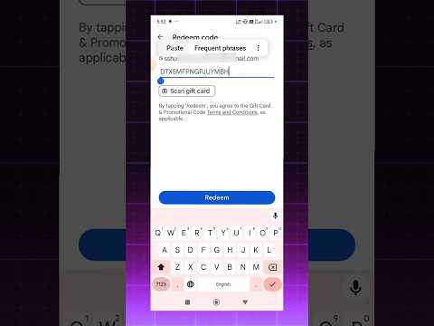 how to use redeem code in play store #redeemcode #playstore #shorts