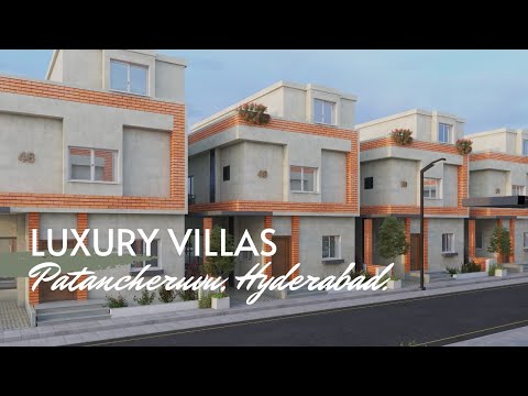 Luxury Villas in Hyderabad Patancheruvu | 251 Villas - RERA Approved