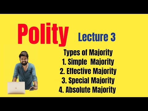 L-03 | Types of Majority | Polity | UPSC / State PCS /  IB ACIO