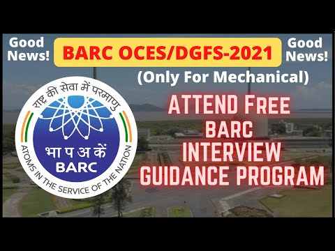 BARC Interview Guidance Program | BARC OCES/DGFS-2021 | BARC Interview Strategy #BARC2021