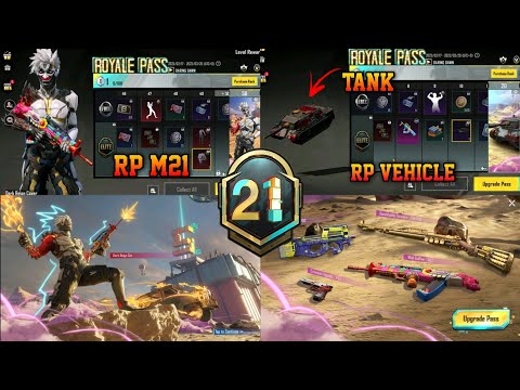 ROYAL PASS MONTH 21 LEAKS | 1 TO 50RP LEAKS | RP TANK VEHICLE SKIN | C4S11 TIER REWARDS | RP M21