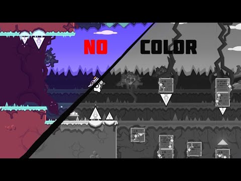 Geometry Dash but NO COLOR