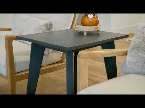 Tapered Leg Side Table - Great Beginner Project w/ Plans