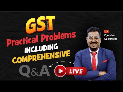 CA-Inter Taxation | Pre-Exam GST Q&A Marathon | CA Vijender Aggarwal