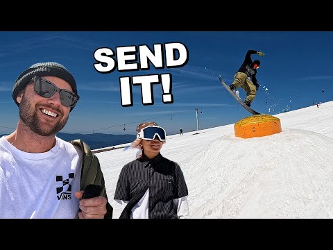 Sending It BIG at Summer Snowboard Camp