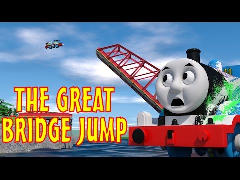 TOMICA Thomas & Friends Short 45: The Great Bridge Jump (The Great Race Parody)